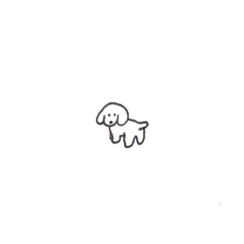 Cute Mini Drawings, Tatoo Dog, Mini Drawing, Cute Small Drawings, 16 Tattoo, Pola Tato, 그림 낙서, Doodle Tattoo, 강아지 그림