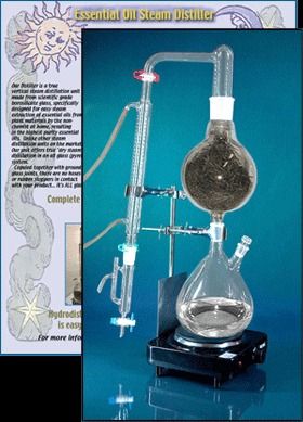 Essential Oil Steam Distillation - HeartMagic Steam Distiller - Distill and extract your own essential oils at home! Essential Oil Still, Oil Distiller, Essential Oil Distiller, Making Essential Oils, Cider Making, How To Make Oil, Homemade Wine, Steam Distillation, Essential Oils Herbs