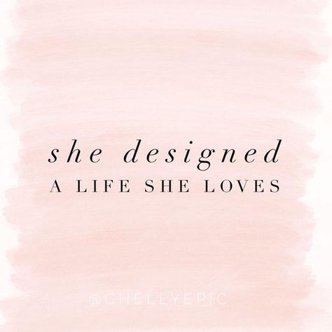 She designed a life she Loves. #Motivational #Inspirational #Quotes Traveling Boutique, Blessed Life Quotes, Vision Book, Power Quotes, Boutique Instagram, Boss Babe Quotes, Babe Quotes, Lady Boss, Blessed Life