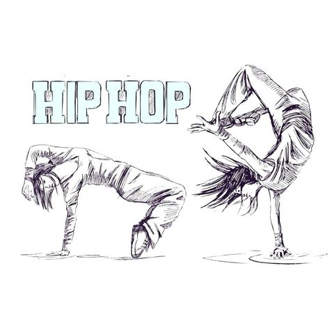 Hiphop Dance Drawing, Dance Drawings Hip Hop, Hip Hop Sketch, Hip Hop Dance Drawing, Hip Hop Desenho, Hip Hop Dance Art, Hip Hop Drawing, Danza Hip Hop, Dancing Sketch