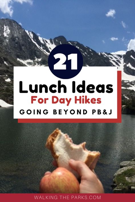 Vegetarian Hiking Meals, Trail Lunch Ideas, Easy Hiking Snacks, Day Hike Food Ideas, Easy Hiking Lunches, Hiking Food Lunches, Hiking Meal Ideas, Day Hike Snacks, Day Hike Lunch Ideas