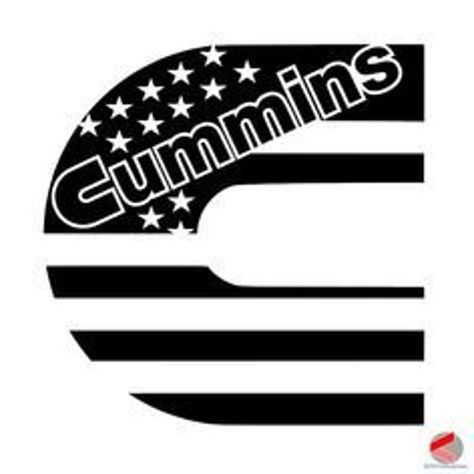 "All decals are approximately 5\" x 5\" and come in White Permanent Vinyl.  Custom sizes and colors available, Contact us for a quote." Cummins Logo, Cummins Diesel Trucks, Impala Chevrolet, Winter Truck, Dodge Cummins Diesel, Trucker Quotes, Truck Quotes, Cars Coloring, Studebaker Trucks