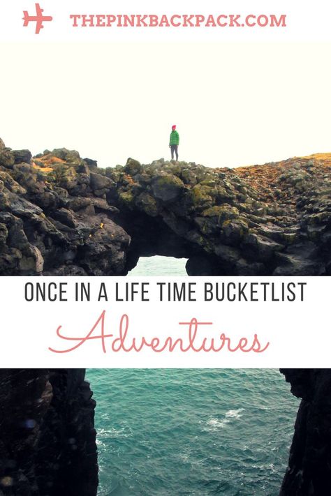 Adrenaline Bucket List Ideas, Backpacking Around The World, Unique Travel Experiences, Adrenaline Bucket List, Lifetime Bucket List, Bucket List Adventure, Bucket Ideas, Adventure Ideas, Holiday Travel Destinations