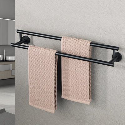 Towel Bar Ideas Bathroom, Bathroom Towel Bar Ideas, Towel Bars In Bathroom Ideas, Towel Rack Bathroom Hanging Ideas, Bathroom Towel Hook Ideas, Bathroom Hand Towel Ideas, Towel Bars In Bathroom, Bathroom Towel Hanging, Bathroom Towel Rack Ideas