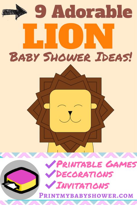 Lion Baby Shower Ideas, Lion Baby Shower Theme, Baby Shower Monkey, Boy Shower Ideas, Baby Boy Shower Ideas, Baby Shower Monkey Theme, Lion Baby Shower, Monkey Decorations, Lion King Baby Shower