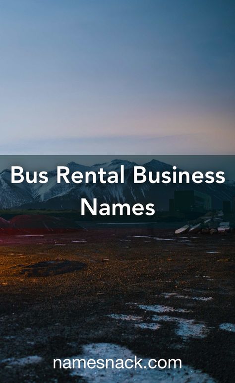 Find a unique and memorable name for your bus rental business. Free Logos, Party Bus Rental, Catchy Names, Rental Business, Luxury Bus, Transportation Industry, Party Bus, Name Generator, Business Names