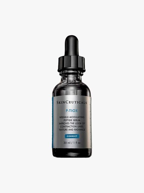 SkinCeuticals P-Tiox Serum Review: How the Peptide Serum Works | Vogue Under Eye Lines, Skin Ceuticals, Marionette Lines, Laser Hair Removal Device, Nasolabial Folds, Peptide Serum, Forehead Wrinkles, Fine Lines And Wrinkles, Hair Growth Serum