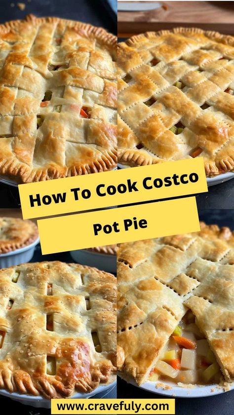 How To Cook Costco Pot Pie – Cravefuly Costco Chicken Pot Pie Recipe, Costco Chicken, Homemade Chicken Pot Pie, Biggest Chicken, Art Of Cooking, Pie Slice, Chicken Pie, Phyllo Dough, Chicken Pot Pie Recipes