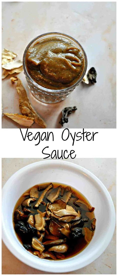 Vegan Oyster Sauce  - Rabbit and Wolves Rabbit And Wolves, Vegetarian Oyster Sauce, Vegan Substitutes, Vegan Asian, Vegan Sauces, Best Vegan Recipes, Oyster Sauce, Vegan Condiments, Vegan Cooking