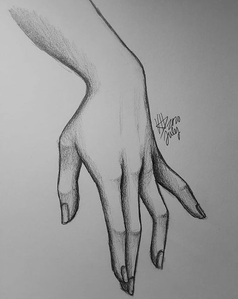 Easy Hand Drawings, Easy Pencil Drawings, Pencil Drawings For Beginners, Draw Hands, Free Hand Drawing, Pencil Drawings Easy, Drawing Templates, Book Drawing, Hand Sketch