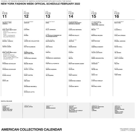 New York Fashion Week Is On! A First Look at the February Schedule | Vogue New York Fashion Week 2023, 2023 Schedule, Fashion Week Schedule, Fashion Week 2023, Week Schedule, Eckhaus Latta, Ny Fashion, Dion Lee, New Names