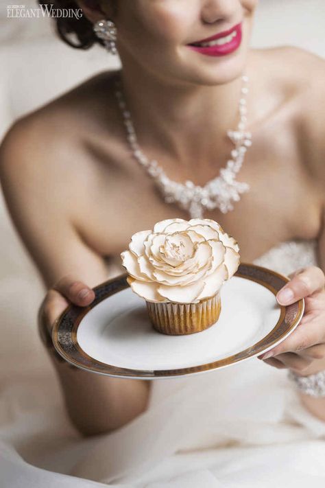 Shimmery Chic Gold Wedding Inspiration | ElegantWedding.ca Gold Tea Party, Tea Pastries, Champagne Brunch, Gold Wedding Inspiration, Gold Tea, Tea Party Garden, High Society, Creme Brulee, Home Recipes