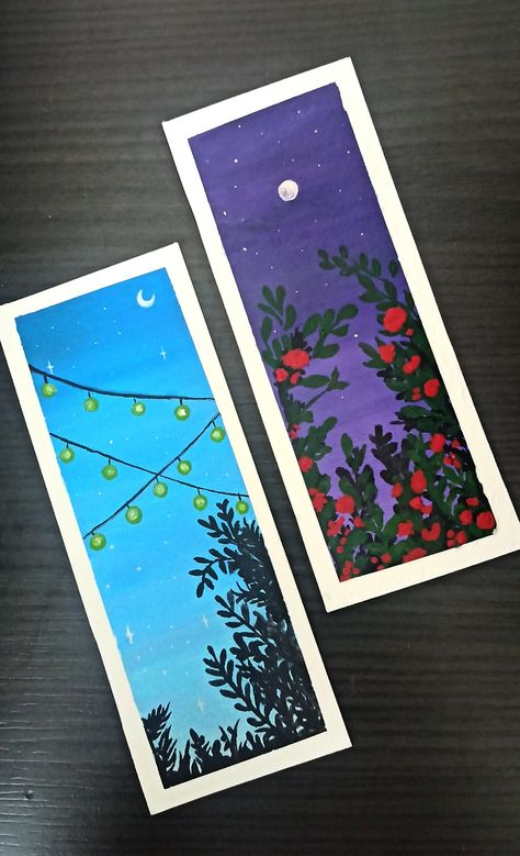 Bookmarks Acrylic Paint, Acrylic Painting Bookmarks, Bookmark Painting Ideas Acrylic, Painted Bookmarks Acrylic, Bookmarks Painted, Painting Bookmarks, 2024 Planning, Aesthetic Bookmarks, Bookmark Art