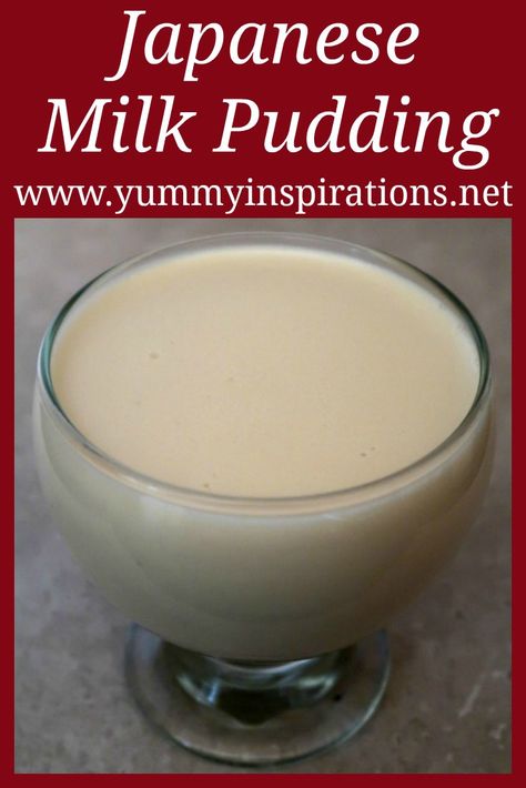 Japanese Milk Pudding Recipe - Easy No Bake Gluten Free Desserts Japanese Milk Pudding Recipe, Japanese Pudding Recipe, No Bake Gluten Free Desserts, Japanese Pudding, Milk Pudding Recipe, Bake Gluten Free, Cheap Desserts, Easy Pudding Recipes, Japanese Dessert Recipes