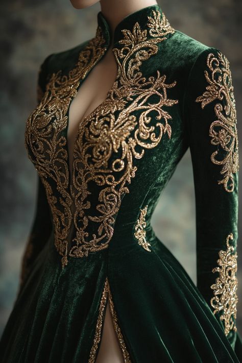 Regal Royal Aesthetic, Medieval Robe Women, Gothic Ball Gown Victorian, Fancy Royal Dresses, Vintage Princess Dress Fairytale, Medevil Royal Dresses, Fae Queen Dress, Royal Clothing Female, Ethereal Dress Goddesses Dark