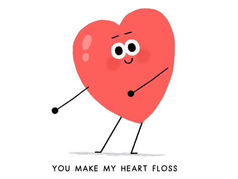 You Make My Heart Floss by Mauro Gatti on Dribbble Valentines Gif, Love Dance, Cartoon Heart, Character Design Girl, Heart Gif, Dancing Gif, Good Cartoons, Cartoon Gifs, Animation Design