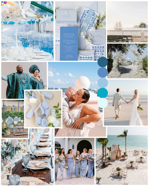 Blue hues and ocean views💙🌊  Let the worlds favorite color inspire your serene oceanside wedding!💍 • • Wed Society | Tampa FEATURED Vendors:  Planners: @annaluciaevents, @mdpevents, @wcoevents, @coastalcoordinating, @b.eventful_llc Florals: @savethedateflorida Hair + Makeup: @adorebridalhairandmakeup Photography: @madelinepaigephotography • • Other Vendors/Photographers: (click for more)  #tampaweddings #stpeteweddings #weddinginspiration #wedsociety #wedsocietytampa #regram Oceanside Wedding, Tampa Wedding, Waterfront Wedding, Wedding Vision, Destination Wedding Invitations, Vision Boards, Ocean Views, Wedding Videography, Honeymoon Destinations