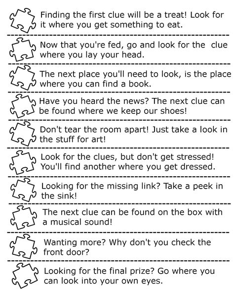 Childhood Beckons: Puzzle Hunt-Counting by 10's Boyfriend Scavenger Hunt, Kids Scavenger Hunt Clues, Scavenger Hunt Riddles, Scavenger Hunt Ideas, Adult Scavenger Hunt, Diy Karton, Treasure Hunt For Kids, Scavenger Hunt Birthday, Treasure Hunt Clues