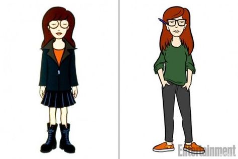 Daria's Co-Creator and Character Designer Imagine the Characters Today - Neatorama Daria Characters, Daria Mtv, Daria Morgendorffer, Mike Judge, Cheerleading Coaching, The Maxx, Cheerleading Uniforms, Late Night Talks, One Hit Wonder