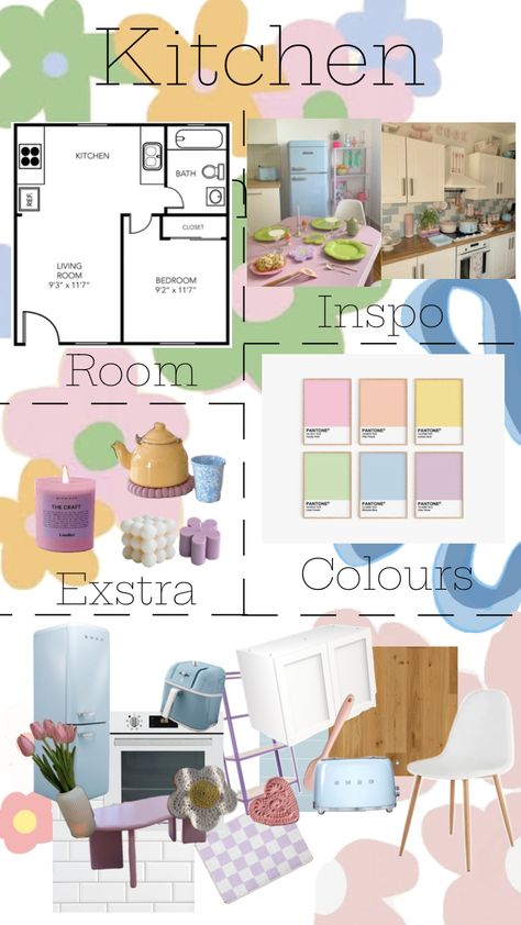 Danish pastel kitchen #Danishpastel #danishpasteldecor #DanishPastaKitchen ￼ Danish Pastel Kitchen, Pastel Danish, Pastel Living Room, Danish Pastel Decor, Pastel Kitchen, Pastel Decor, Danish Pastel, Room Color, Room Ideas Bedroom