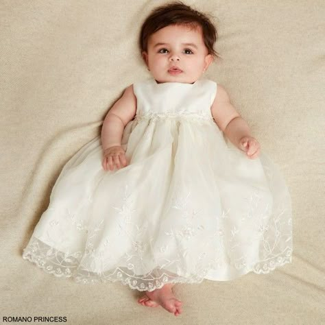 Special Occasion Dresses | Dashin Fashion Baby Blessing Dress, Ivory Girls Dress, Christening Dress Baby Girl, Eid Holiday, Girls Baptism Dress, Organza Jacket, Baptism Dress Baby Girl, Blessing Dress, Ceremony Dress