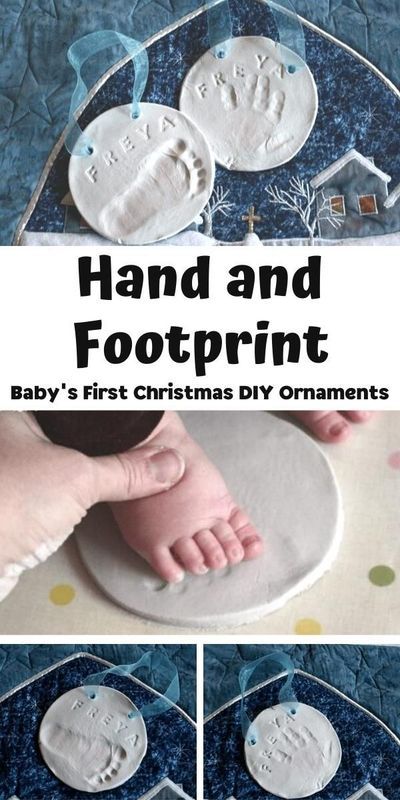 Newborn Crafts, Baby Christmas Crafts, Salt Dough Christmas Ornaments, Theme Carnaval, Handprint Ornaments, Handprint Christmas, Baby Christmas Ornaments, Easy Christmas Ornaments, Diy Ornament