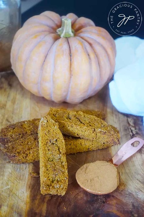 Clean Eating Pumpkin Pie, Gluten Free Biscotti, Pumpkin Biscotti, Pumpkin Pie From Scratch, Non Perishable Foods, Pie From Scratch, Pie Spice Recipe, Thanksgiving 2023, Pumpkin Pie Recipe