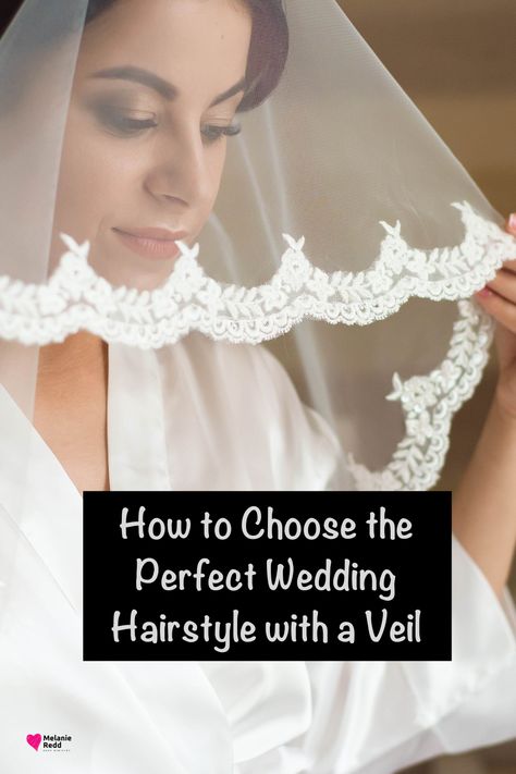 Getting married? Trying to decide on all of the details? Let's talk about how to choose the perfect hairstyle with a veil: Stylist Tips. #weddingveil How To Attach A Veil To Hair, Wedding Veil Remove Background, How To Get Your Veil To Stay In Hair, Wedding Veil Over Face The Wedding Veil Shop, How To Secure A Veil With Hair Down, Drop Veil, Veil Length, Wedding Hairstyles With Veil, Wedding Veil