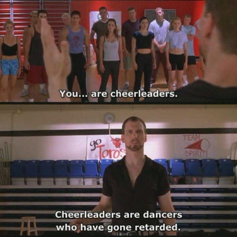 Bring It On Bring It On Quotes, Classroom Humor, Amazing Movies, Movie Funny, Quotes Movie, Movies Quotes Scene, Movie Screencaps, Teen Movies, Friendship Humor