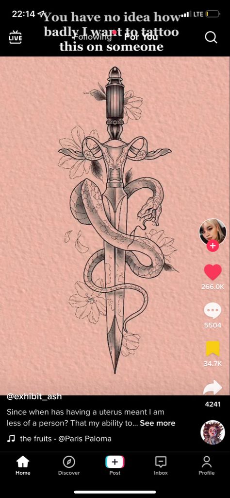 Midwife Tattoo, Snake Symbolism, Chaos Tattoo, Feminist Symbol, Feminist Tattoo, Knife Tattoo, Beautiful Tattoo, Dream Symbols, Line Art Tattoos