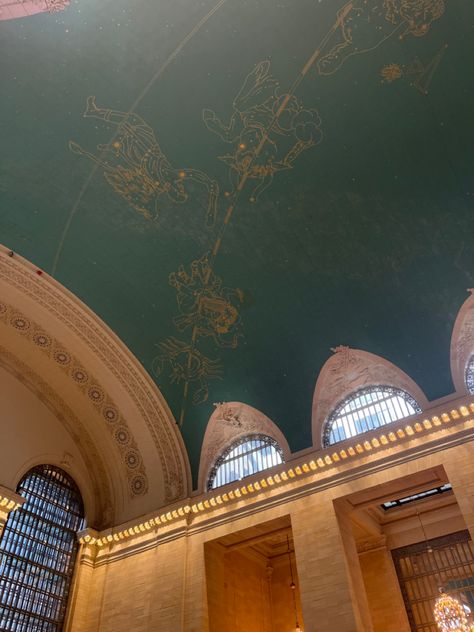 Constellations Ceiling, Ceiling Constellation, Constellation Ceiling, Capstone Project, Grand Central Terminal, Grand Central Station, Dream Studio, Grand Central, Central Station