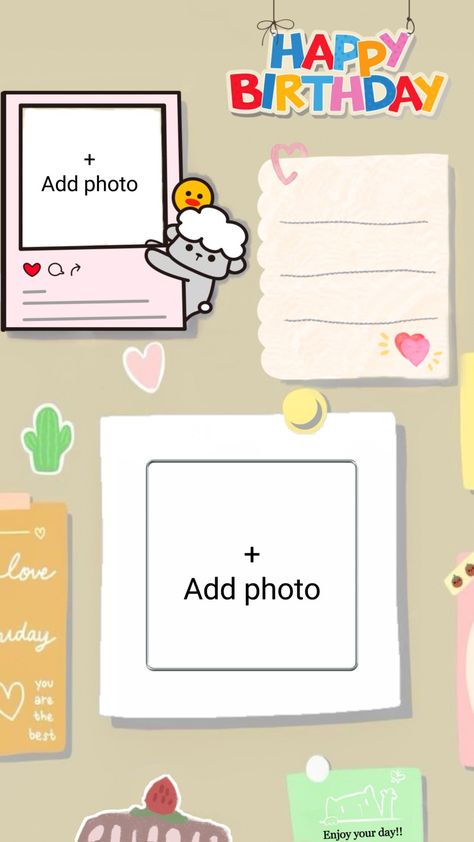 Instagram post, Instagram, birthday, cute Funny Happy Birthday Template, Template Hbd, Happy Birthday Ig Story Ideas, Happy Birthday Template Aesthetic, Birthday Story Template, Happy Birthday Instagram Story Template, Birthday Template Instagram, Cute Birthday Messages, Birthday Stories