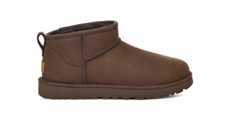 Shop the women's Classic Ultra Mini Leather at ugg.com for FREE SHIPPING on full-priced orders! Ugg Mini Boot, Ultra Mini Ugg, Wishlist Clothes, Boot For Women, Ugg Classic Ultra Mini, Ugg Mini, Kids Uggs, Ugg Classic, Birthday Wishlist