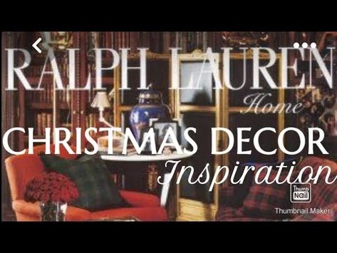 (9) Christmas 2022 Ralph Lauren Inspired Decor - YouTube Ralph Lauren Home Christmas Decor, Ralph Lauren Plaid Christmas Tree, English Manor Christmas Decor, Ralph Lauren Home Decor Interiors, Ralph Lauren Christmas Tree Ideas, Ralph Lauren Christmas Home, Ralph Lauren Christmas Decor Ideas, Ralph Lauren Christmas Table, Vintage Ralph Lauren Home