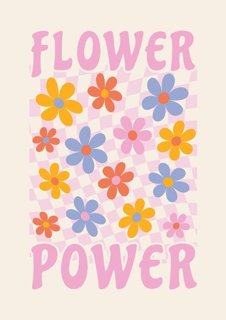 Retro Aesthetic Background, Flower Power Poster, Cricut Felt, 80s Retro Aesthetic, 80s Aesthetic Retro, Hippy Party, Peace Sign Art Hippie, Flower Power Party, Felt Flower Template