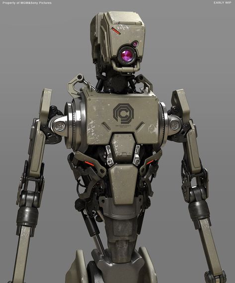 Humanoid Robot, Star Wars Droids, Arte Robot, Cool Robots, Arte Cyberpunk, Power Armor, Ear Cleaning, Robot Design, Robots Concept