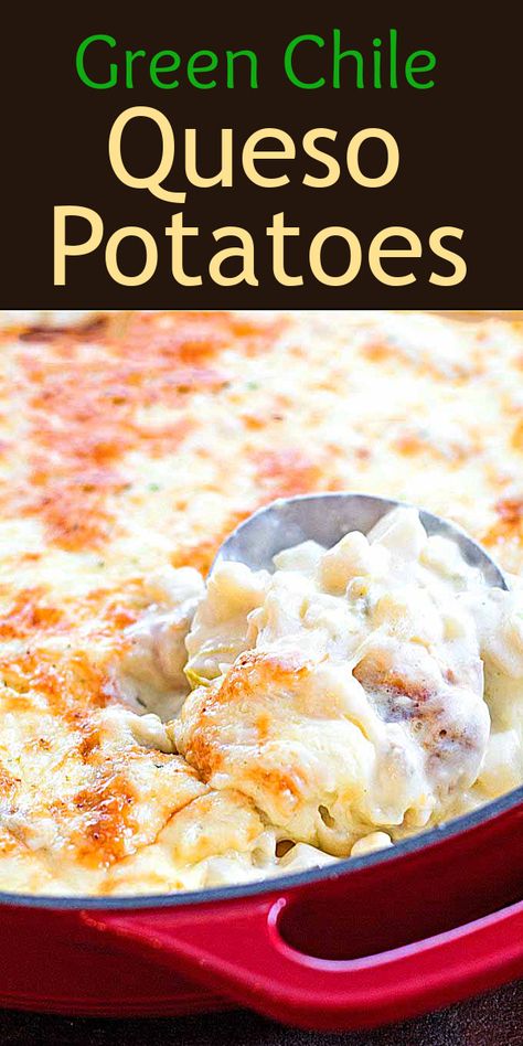 Green Chile Queso, Casserole Potatoes, Potato Side Dishes Easy, Potatoes Casserole, Southern Home Decor, Potato Recipes Side Dishes, Queso Cheese, Simple Wedding Hairstyles, Southern Food