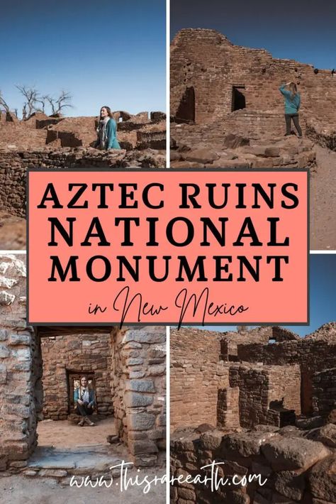 Aztec Ruins National Monument, Historical Stays, Utah Trip, Mexico Itinerary, Aztec Ruins, New Mexico Usa, Unique Places, Archaeological Site, Future Travel