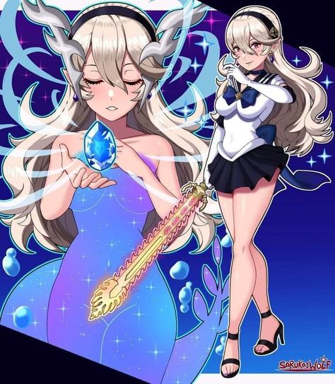 Fire Emblem Fates Corrin, Female Corrin, Sailor Scout, Adidas Sports Bra, Fire Emblem Fates, Yandere Simulator, Sailor Scouts, Adidas Sport, Girls Show