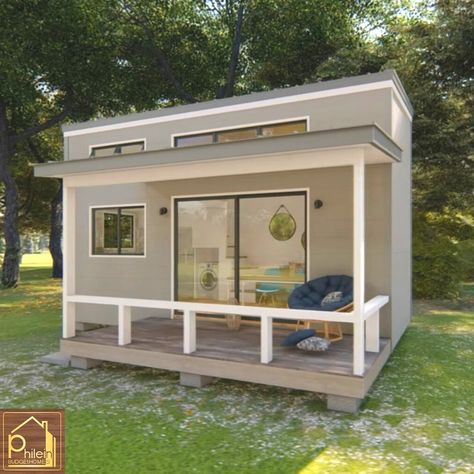 Pool Hut, Basic Floor Plan, Modern Cabin House, Loft Layout, House Awnings, Granny Pod, Farmhouse Cabin, Backyard Cottage, Small Tiny House