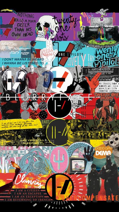 #twentyonepilots #top #tylerjoseph #joshdun #tylerandjosh #selftitled #regionalatbest #rab #vessel #blurryface #trench #scaledandicy #sai #clancy #overcompensate Vessel Twenty One Pilots, Tyler Y Josh, Twenty One Pilots Concert, Twenty On Pilots, Twenty One Pilots Art, Twenty One Pilots Wallpaper, Twenty One Pilots Aesthetic, Pilots Art, Tøp Wallpaper