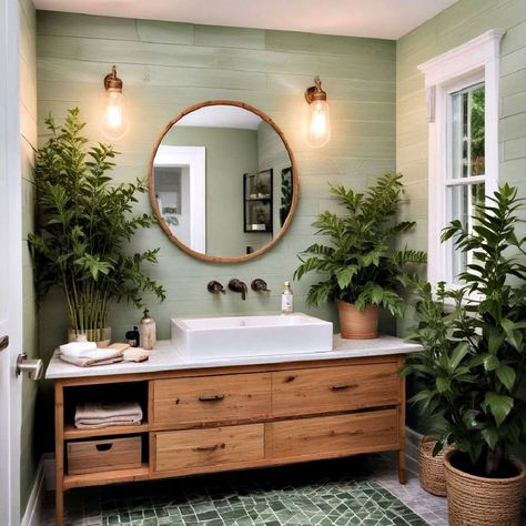 40 Shiplap Bathroom Ideas You'll Want to Try Shiplap Master Bath, Half Bath Shiplap Wall, Painted Shiplap Bathroom, Shiplap And Tile Bathroom, Shiplap Ceiling Bathroom, Ship Lapped Bathroom, Wood Paneling Bathroom, Shiplap Bathrooms, Shiplap Bathroom Ideas