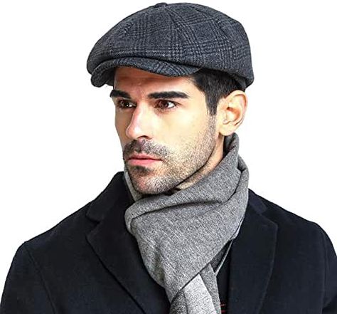 French Hats, Peaky Blinders Hat, Beret Men, Mens Newsboy Hat, Driving Hat, Kinds Of Haircut, Mens Beret, French Hat, Cabbie Hat