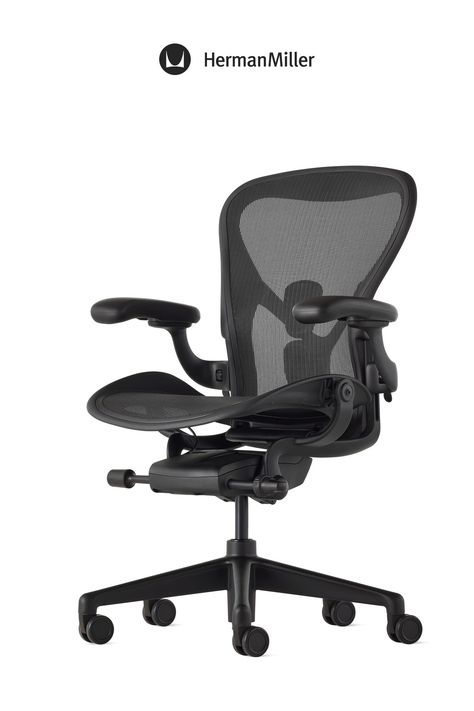 Aeron Chair, Comfortable Office Chair, Home Office Inspiration, Comfortable Office, Modern Office Chair, Work Chair, Modern Home Office, Home Office Chairs, Ergonomic Chair