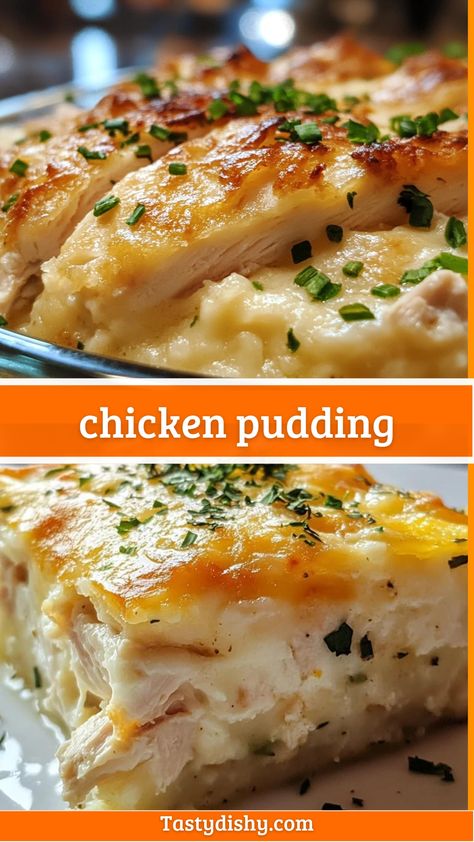 Delicious Chicken Pudding Recipe: A Comforting Dish! Imperial Chicken Recipe, Chicken Pudding Recipe, Chicken Pudding, Imperial Chicken, Chicken Delight, Honey Buns, Recipes Appetizers And Snacks, Comfort Dishes, Tender Chicken