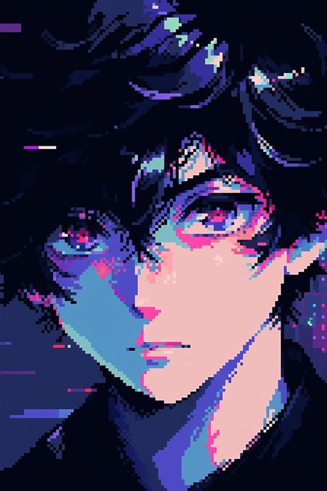 Pixel Art Pfp Aesthetic, Pixel Anime Pfp, Anime Pictures Aesthetic, 90s Art Aesthetic, Lofi Pfp, Pixley Art, Pixel Art Pfp, Aesthetic Lofi Art, Aesthetic Pixel Art