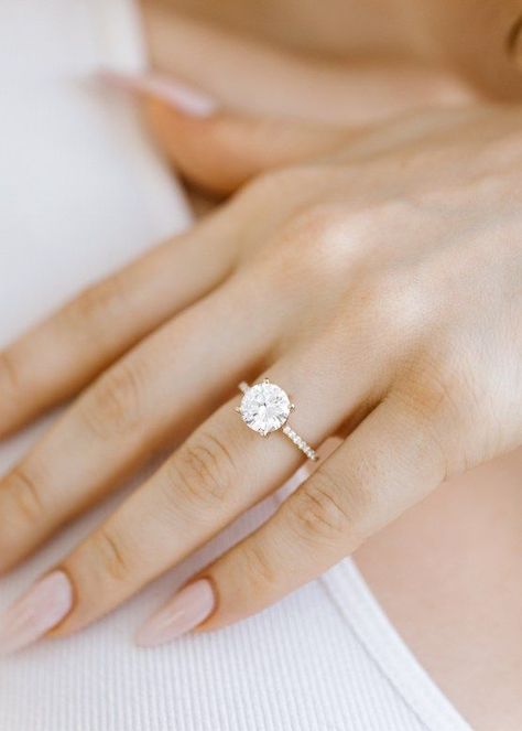 Engagement Ring Trends, Top Engagement Rings, Tiffany Engagement Ring, Diamond Band Engagement Ring, Cute Engagement Rings, Engagement Ring Inspiration, Future Engagement Rings, Trending Engagement Rings, Ring Trends