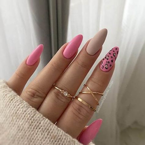 60+ Pink Spring Nail Designs [2023]: Cute Pink Nail Art Designs For A Sweet Spring Season Flor Iphone Wallpaper, Easter Nail Art Designs, Cheetah Nail Designs, Pink Nail Art Designs, Pink Summer Nails, Cute Pink Nails, Pink Manicure, Sassy Nails, Indigo Nails