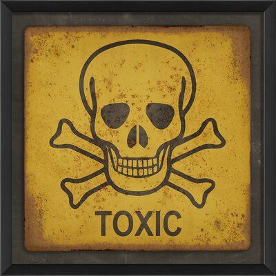 Toxic Sign, Black Craft, Vintage Tin Signs, Trunk Or Treat, Craft Paper, Pigment Ink, Art Graphique, Sign Art, Hair Videos