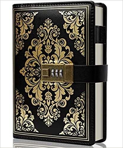 Men Journal, Black Diary, Notebook With Lock, Luxury Notebook, Lock Diary, Notebook Idea, Twilight Dr, Journal With Lock, Diary With Lock